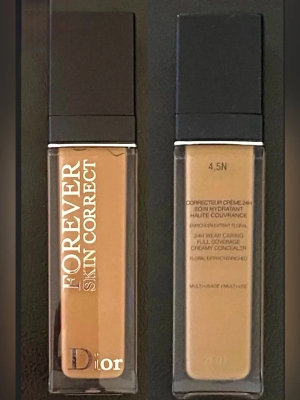 Dior 4.5N Forever Skin Correct Concealer  Tan / Deep Tan